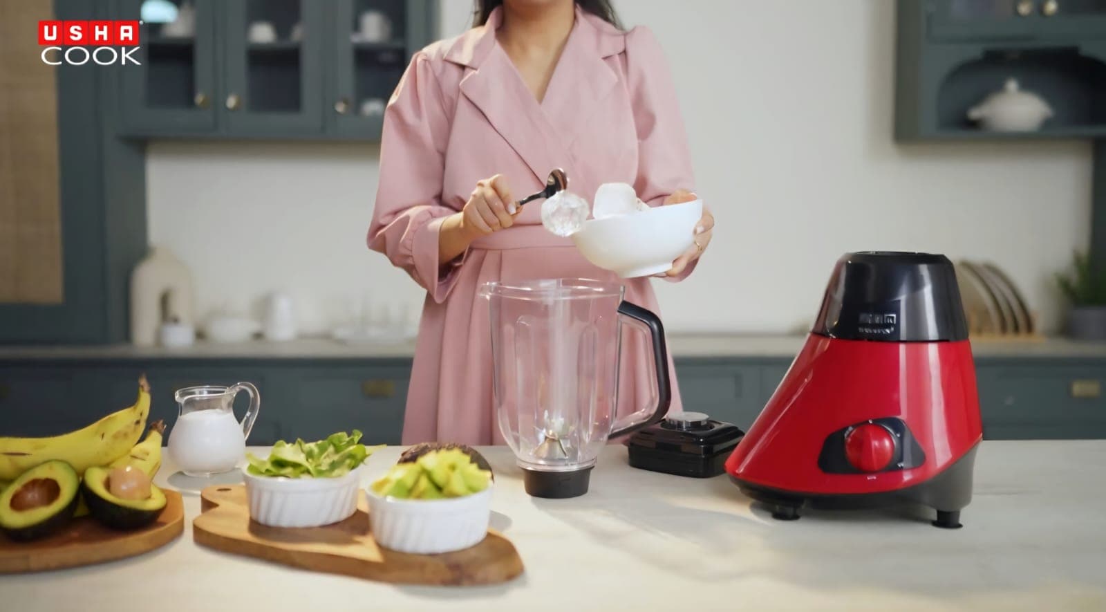 Usha mixer-grinder lifestyle scene