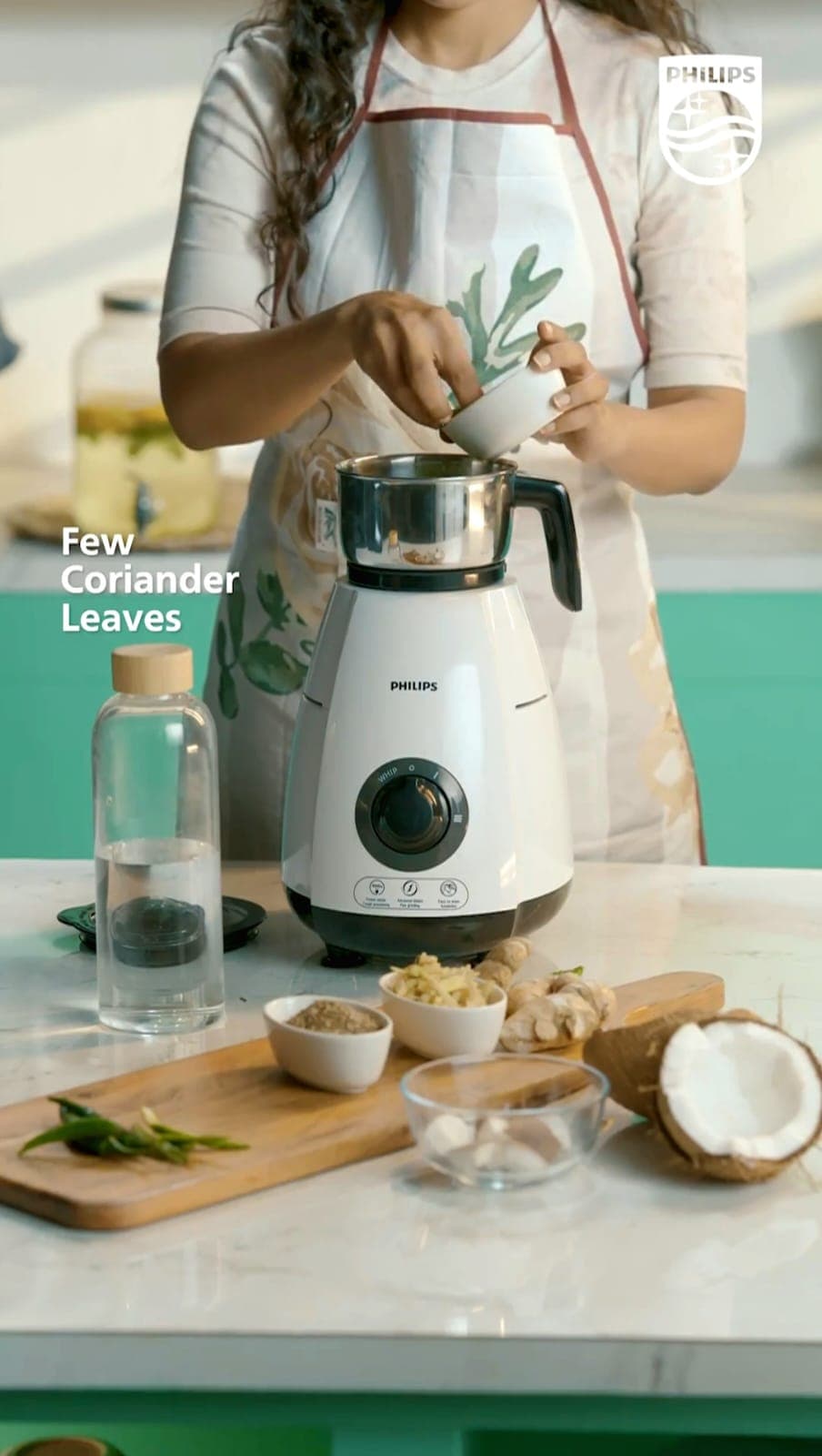 Philips mixer-grinder recipe still