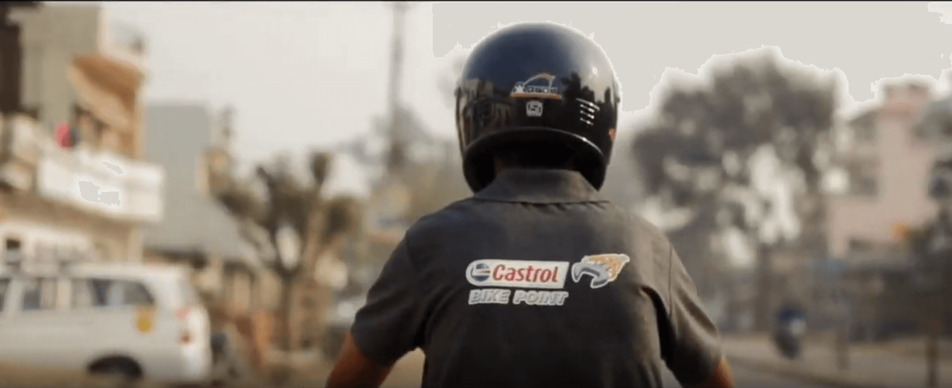 Castrol Bike Point rider