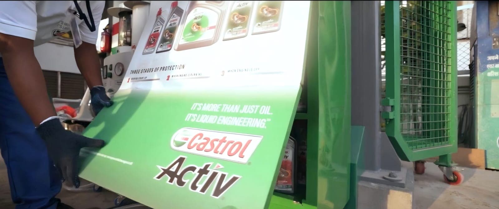 Castrol Activ panel install
