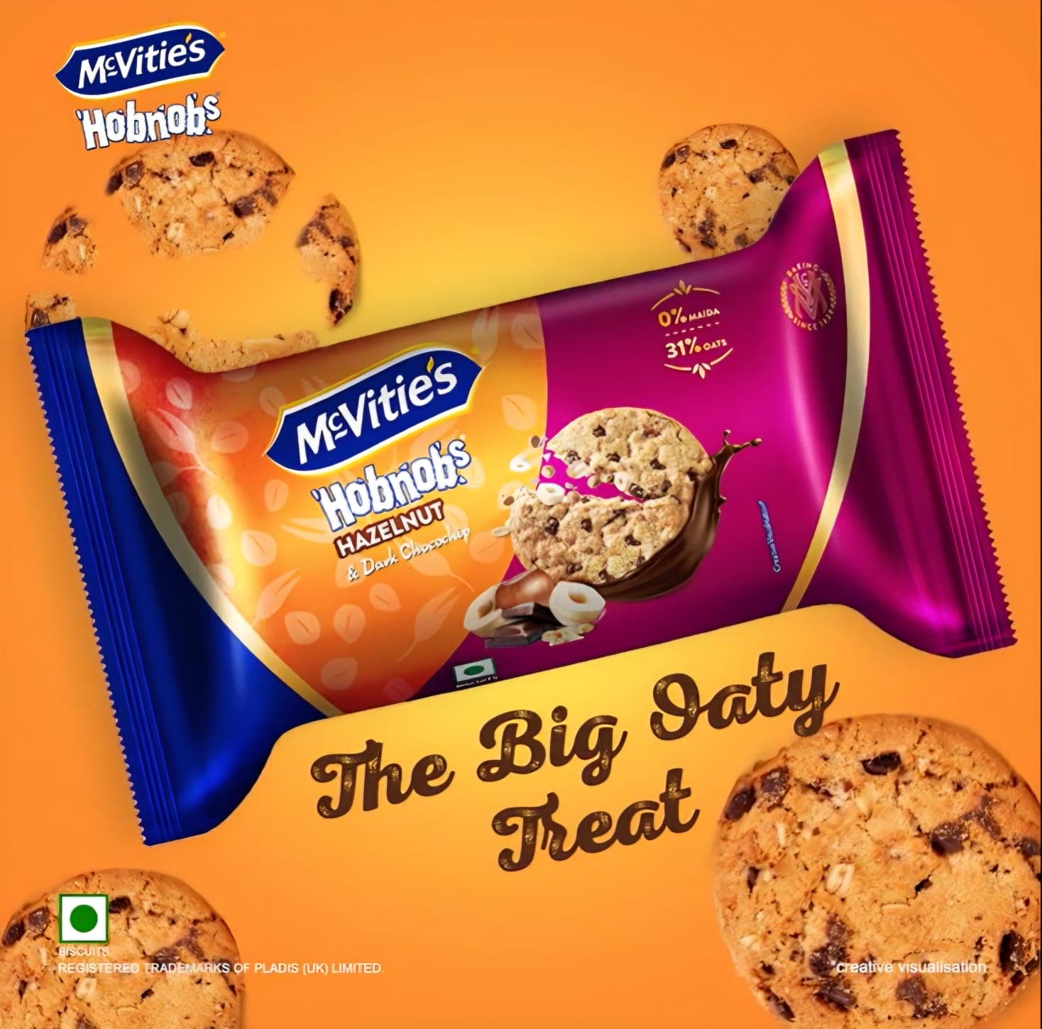 Hobnobs Big Oaty Treat ad